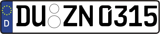 DU-ZN0315