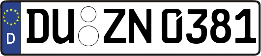 DU-ZN0381