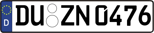 DU-ZN0476