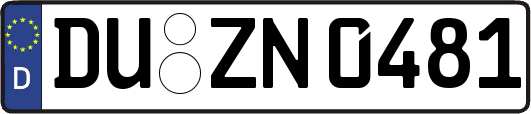 DU-ZN0481