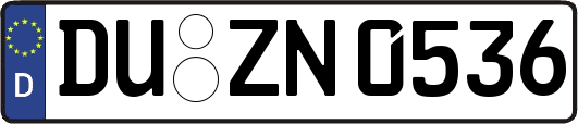 DU-ZN0536