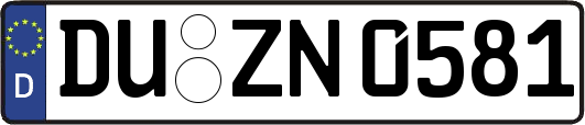 DU-ZN0581