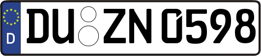 DU-ZN0598