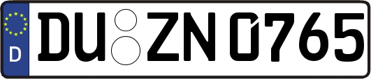 DU-ZN0765