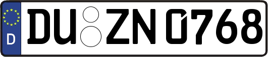 DU-ZN0768