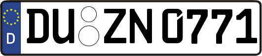 DU-ZN0771