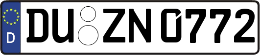 DU-ZN0772