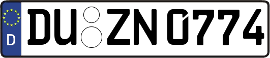 DU-ZN0774