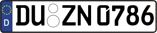 DU-ZN0786