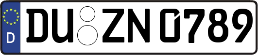 DU-ZN0789