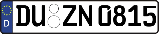 DU-ZN0815