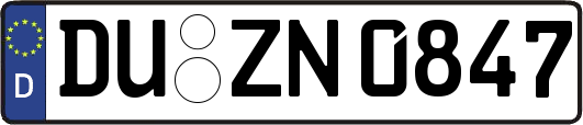 DU-ZN0847