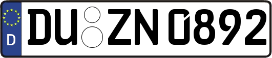 DU-ZN0892
