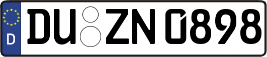 DU-ZN0898