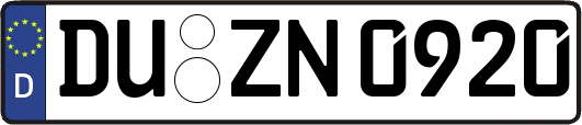 DU-ZN0920