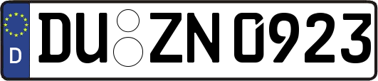 DU-ZN0923