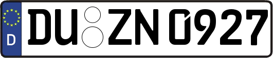 DU-ZN0927