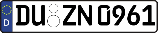 DU-ZN0961