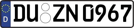DU-ZN0967
