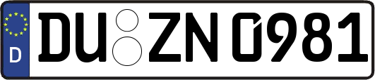 DU-ZN0981