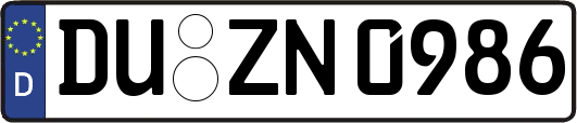 DU-ZN0986