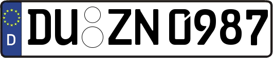 DU-ZN0987