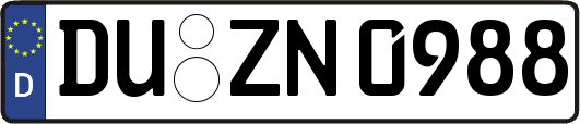 DU-ZN0988
