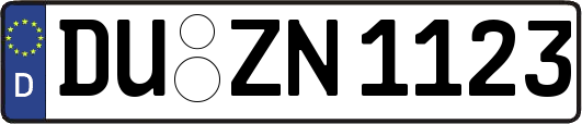 DU-ZN1123