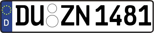 DU-ZN1481