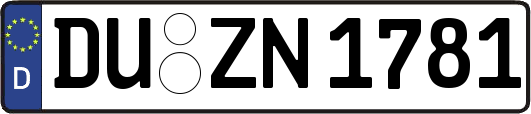 DU-ZN1781