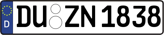 DU-ZN1838