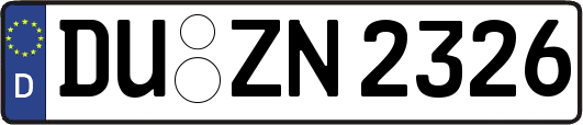 DU-ZN2326