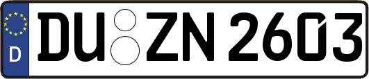 DU-ZN2603