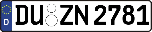 DU-ZN2781