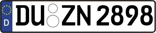 DU-ZN2898