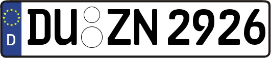 DU-ZN2926