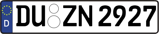 DU-ZN2927