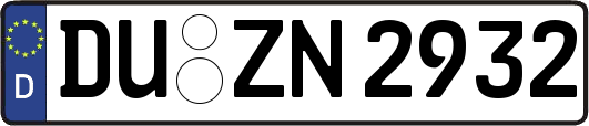 DU-ZN2932