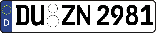 DU-ZN2981