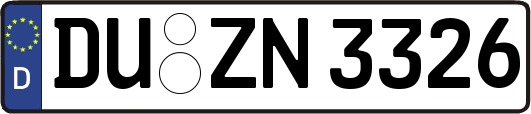 DU-ZN3326