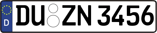 DU-ZN3456