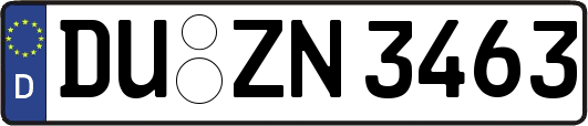 DU-ZN3463