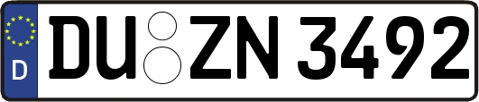 DU-ZN3492