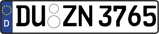 DU-ZN3765