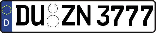 DU-ZN3777