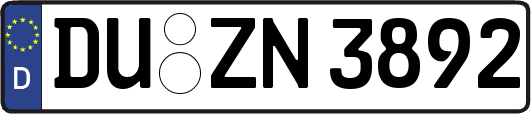 DU-ZN3892
