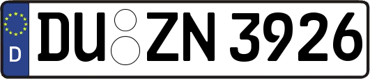 DU-ZN3926