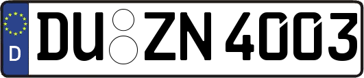 DU-ZN4003