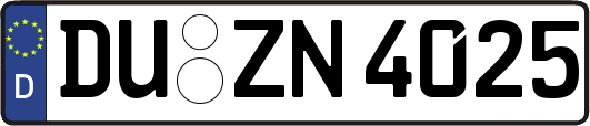 DU-ZN4025