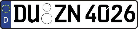 DU-ZN4026